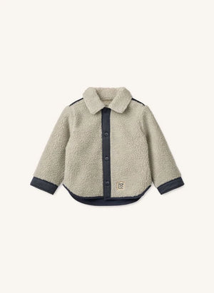 Liewood - Elian Geri Dönüştürülmüş Elyaf Sherpa Overshirt | Bej