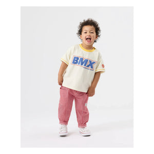 Goldie + Ace – Oversize BMX T-Shirt | Creme