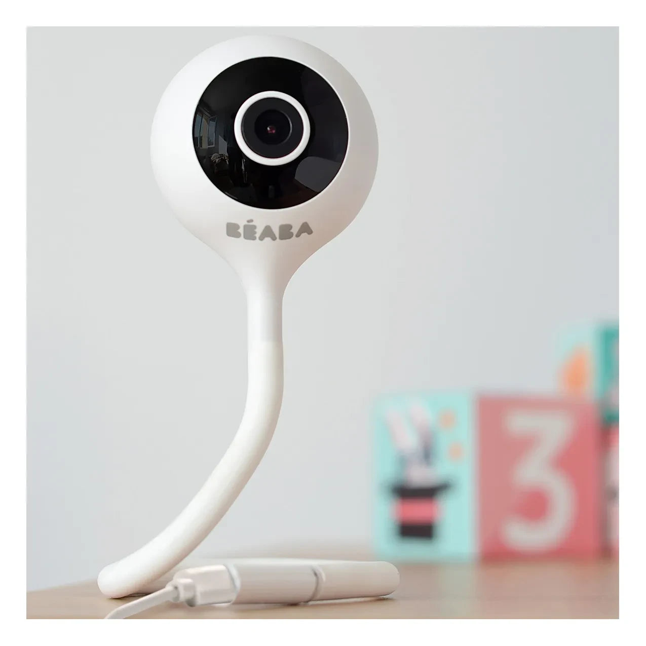 Béaba - Zen Connect Bebek Monitörü (Görüntü ve Ses) | Beyaz