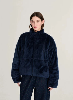 Bobo Choses - Komfortable Sherpa-Jacke | Dunkelbraun