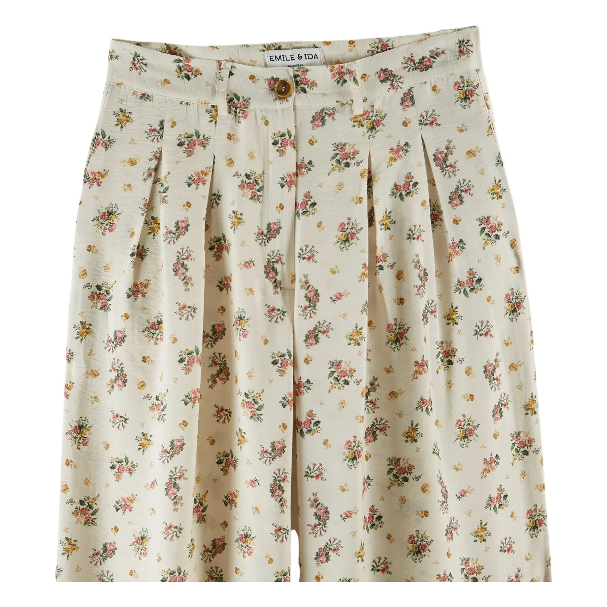 Emile et Ida - Pantalón estampado | Crema