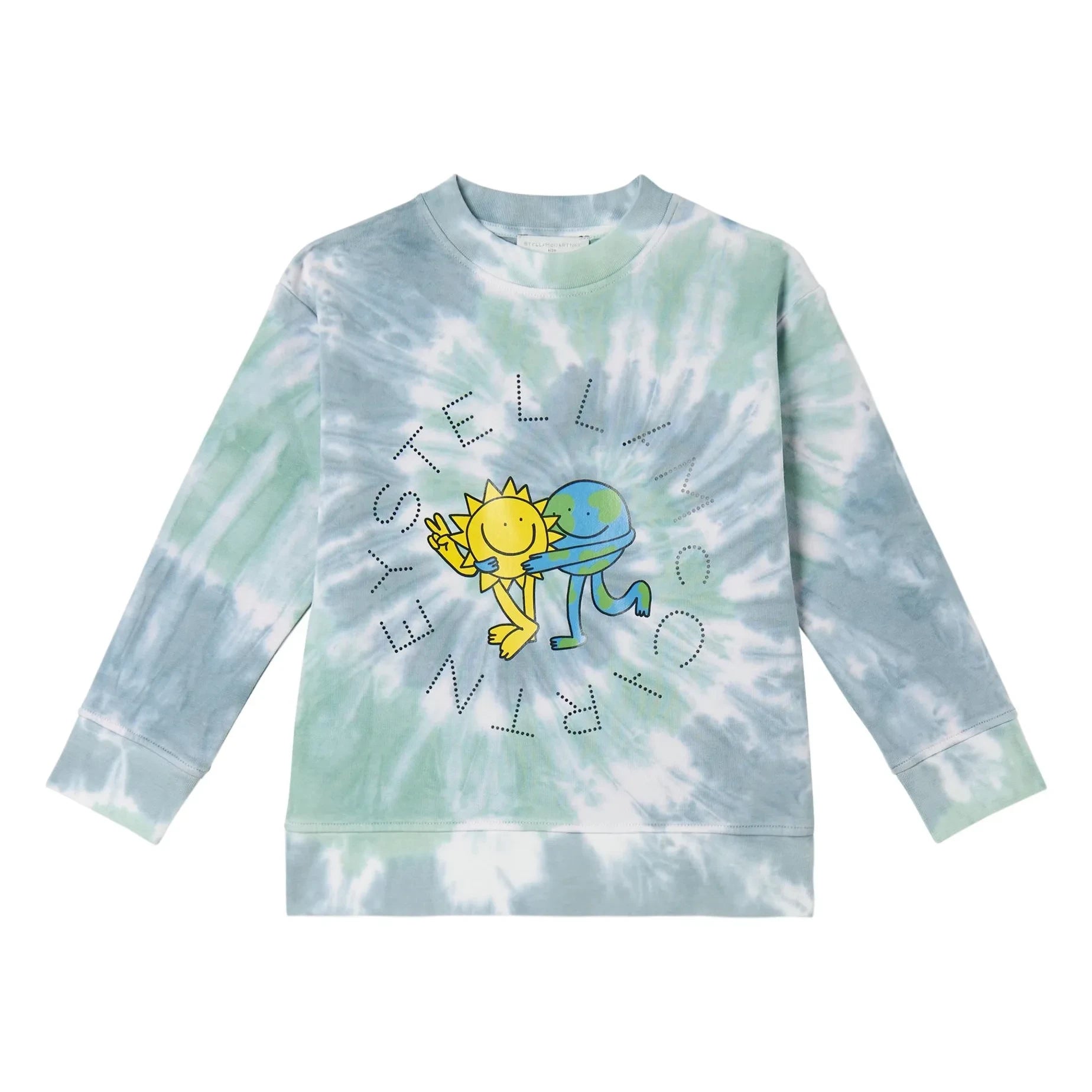 Stella McCartney Kids - Batik Desenli Sweatshirt | Gri