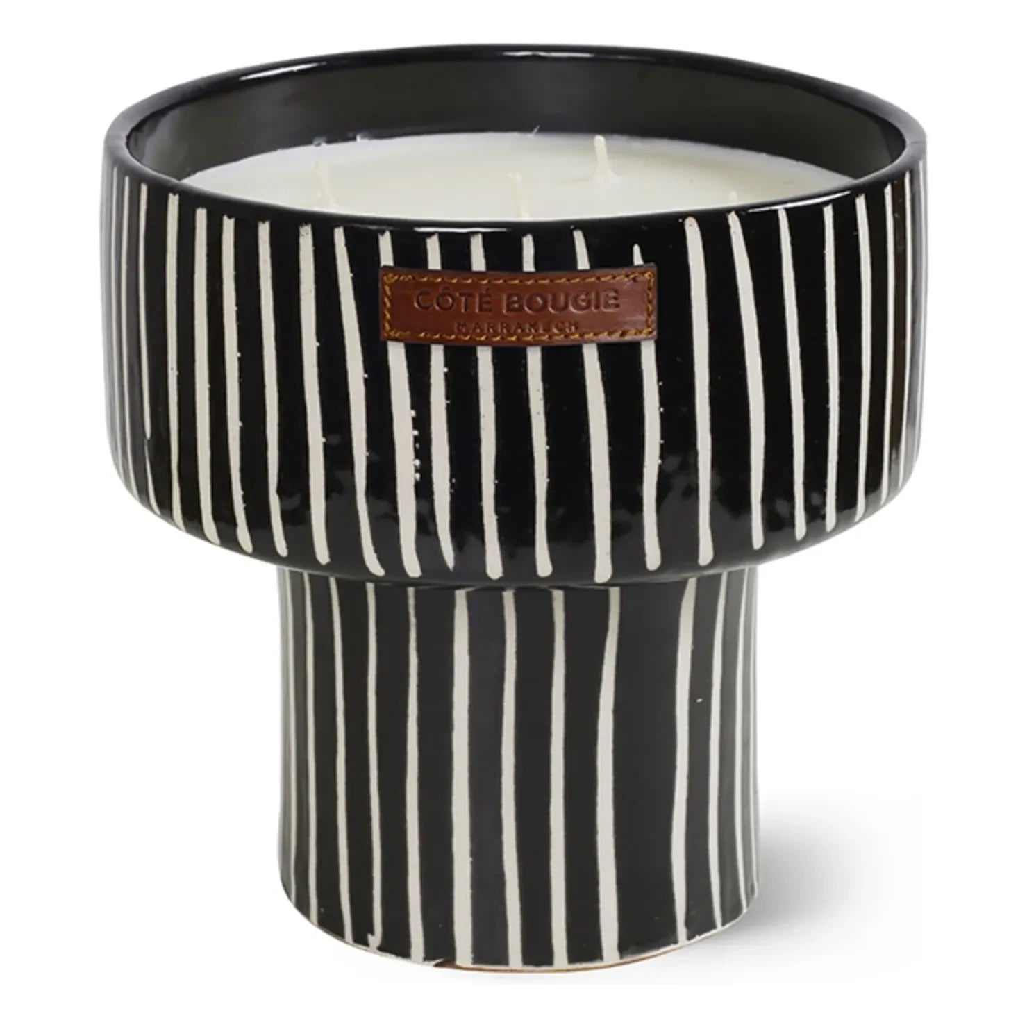 Côté Bougie - Zebra Desenli Coupe - Mandarin Majorelle