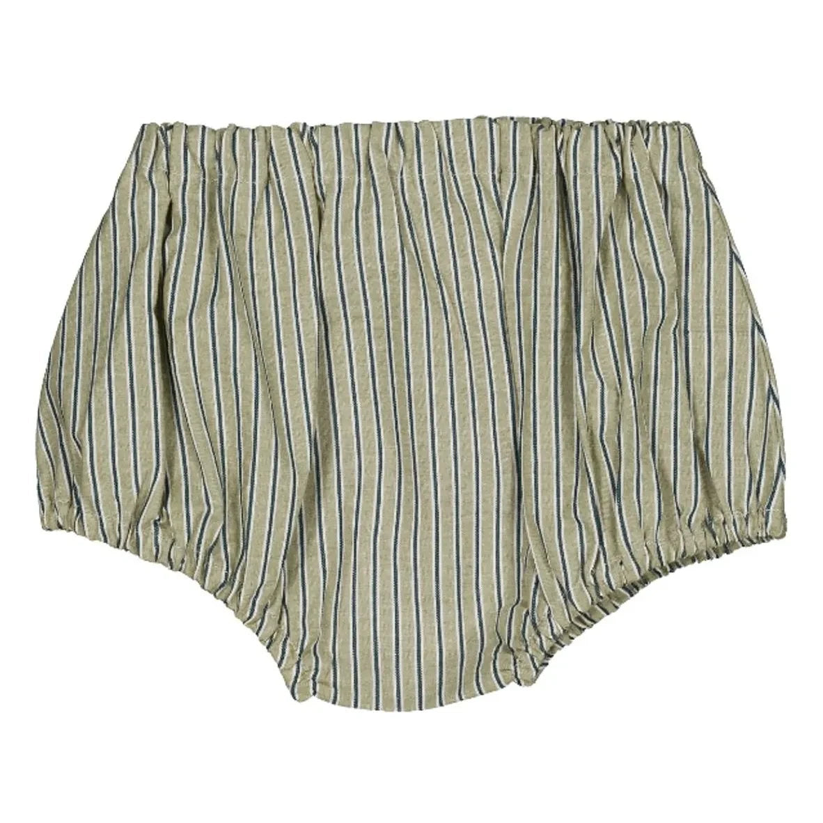 Loir - Alice Striped Organic Cotton Bloomers | Burgundy