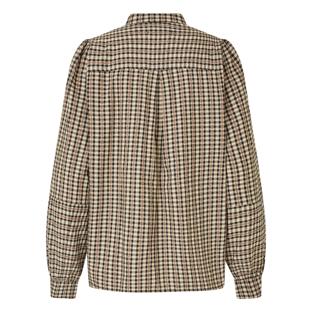 Lollys Laundry - Blouse Lina Kareli | Siyah