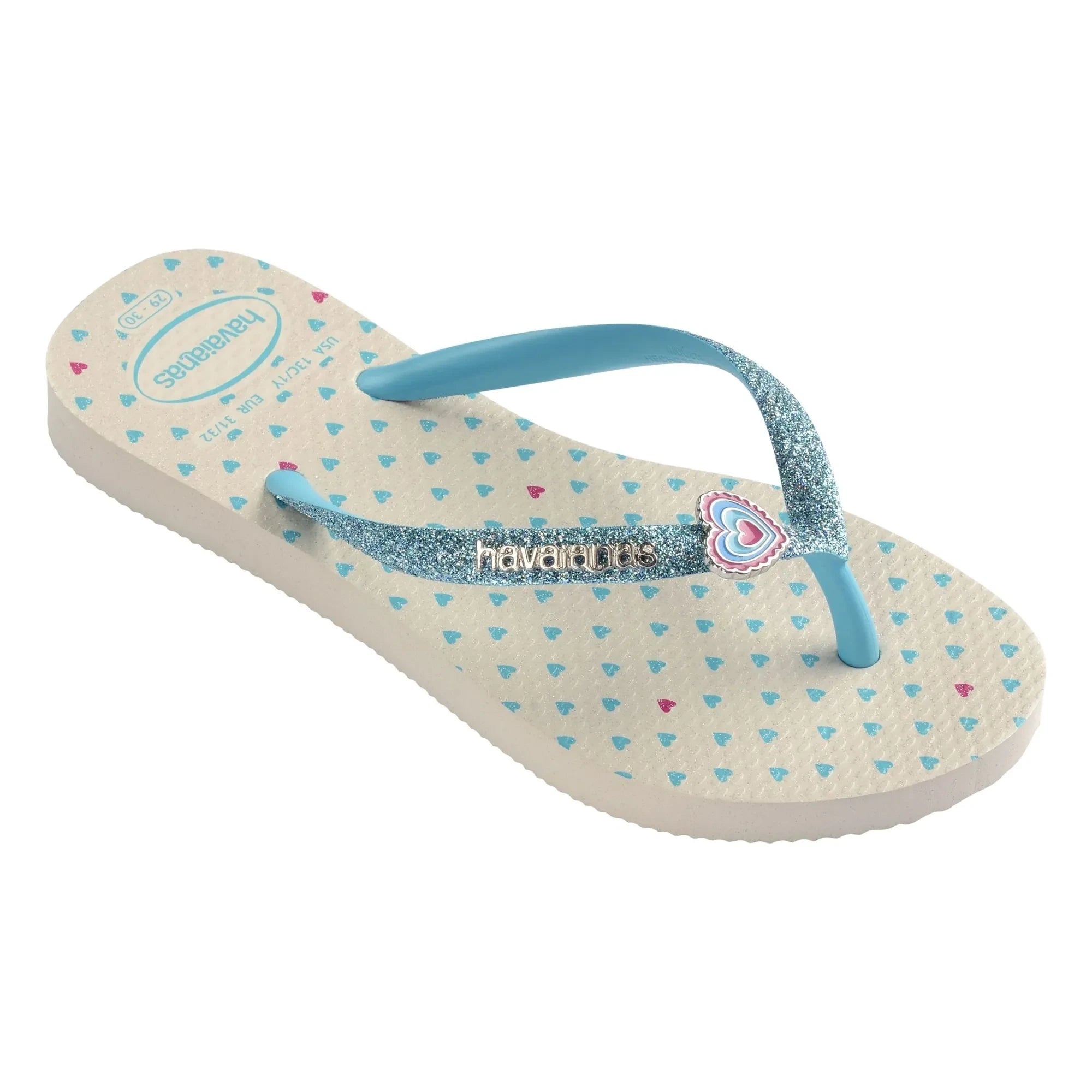 Havaianas - Parıltılı düz parmak arası terlikler | Bej