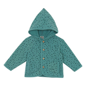 Bonton - Lee Kapüşonlu Yelek | Peacock blue