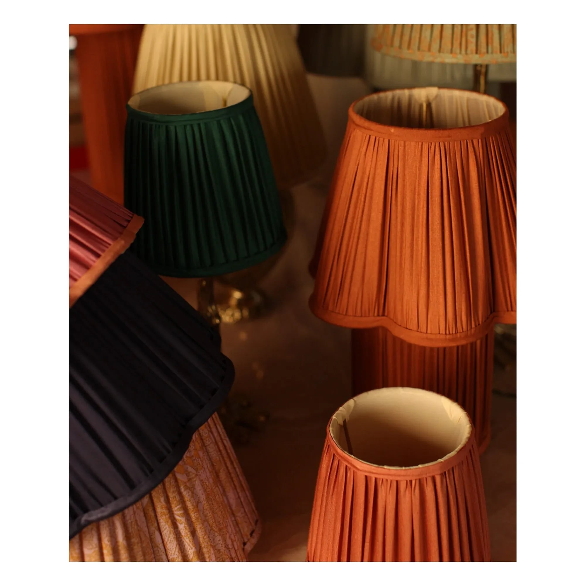 Doing Goods - Diya ipek abajur | Gece mavisi