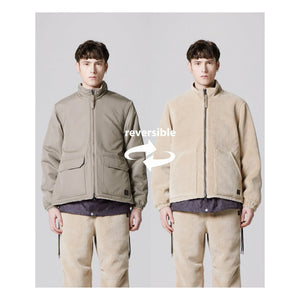 Taion - Chaqueta militar reversible, cuello alto | Moca