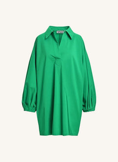 Essentiel Antwerp - Keagan 2 Oversize Elbise | Yeşil