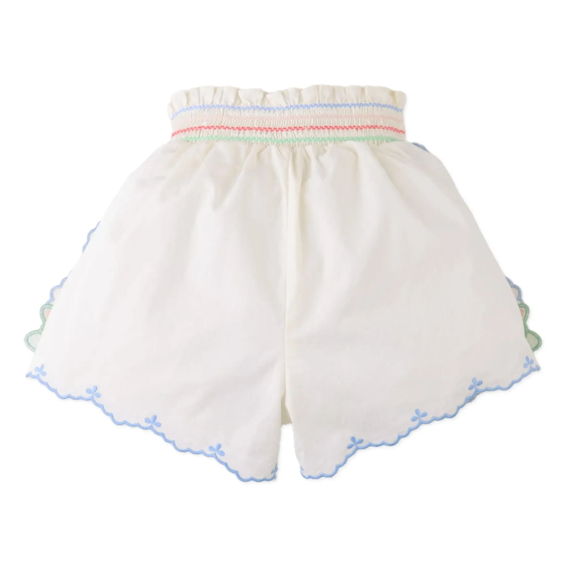 Gingersnaps - Shorts bordados Jisoo | Blanco