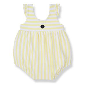 1+ in the family - Traje de baño de rayas Lloseta | Amarillo