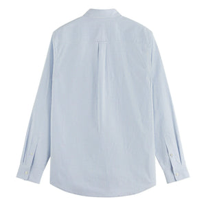 Scotch & Soda – Oxford-Streifenhemd | Blau