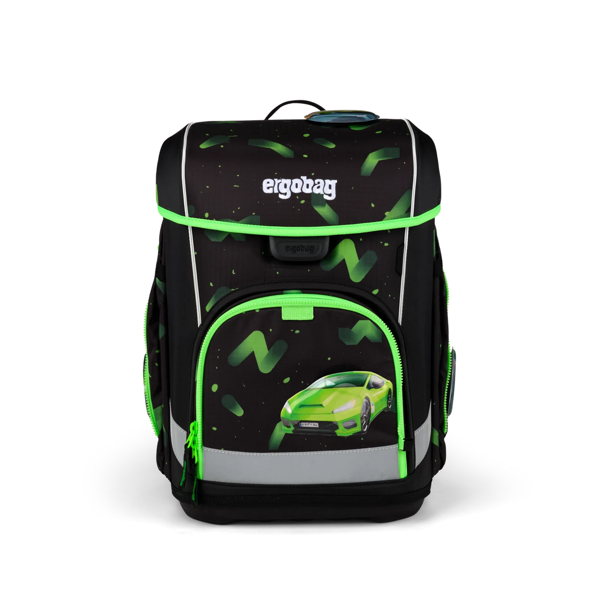 Ergobag - مجموعة حقائب المدرسة cubo Beary Fast Lane