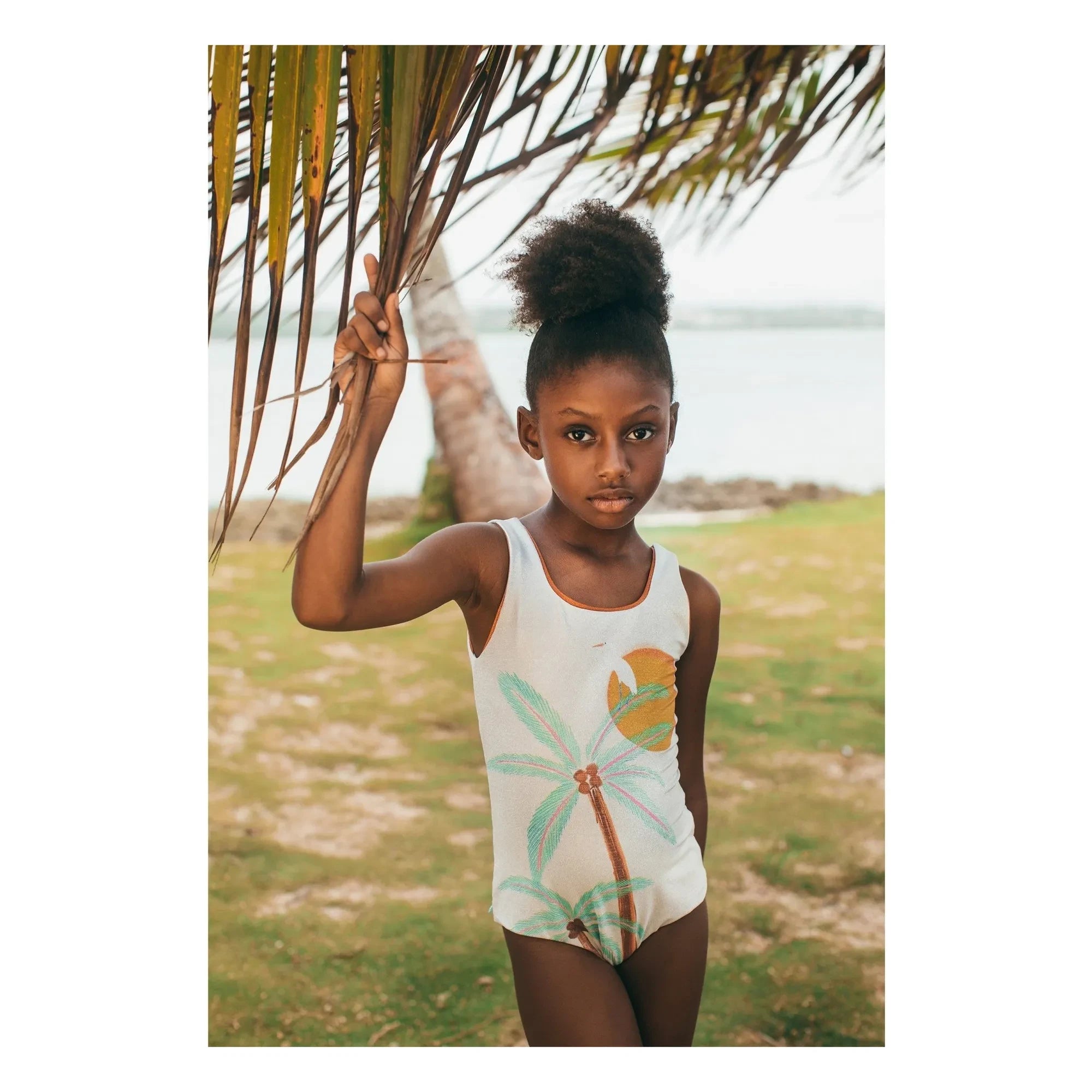 Pepita & Me - Sun&amp;Moon Shiny Palm Mayo | Beyaz