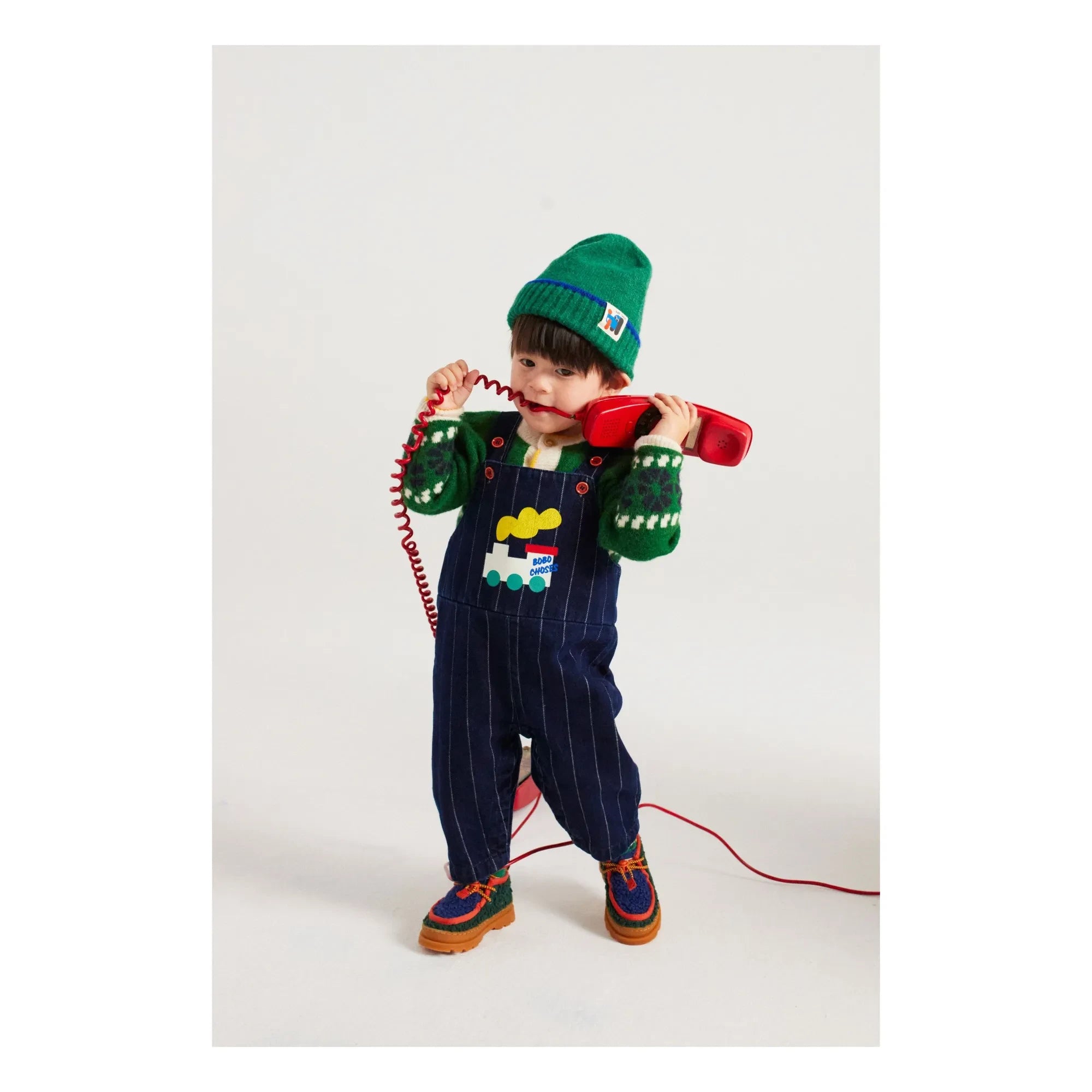 Bobo Choses - Wallabee Sherpa Derby Schuhe - Bobo Choses x Camper | Grün