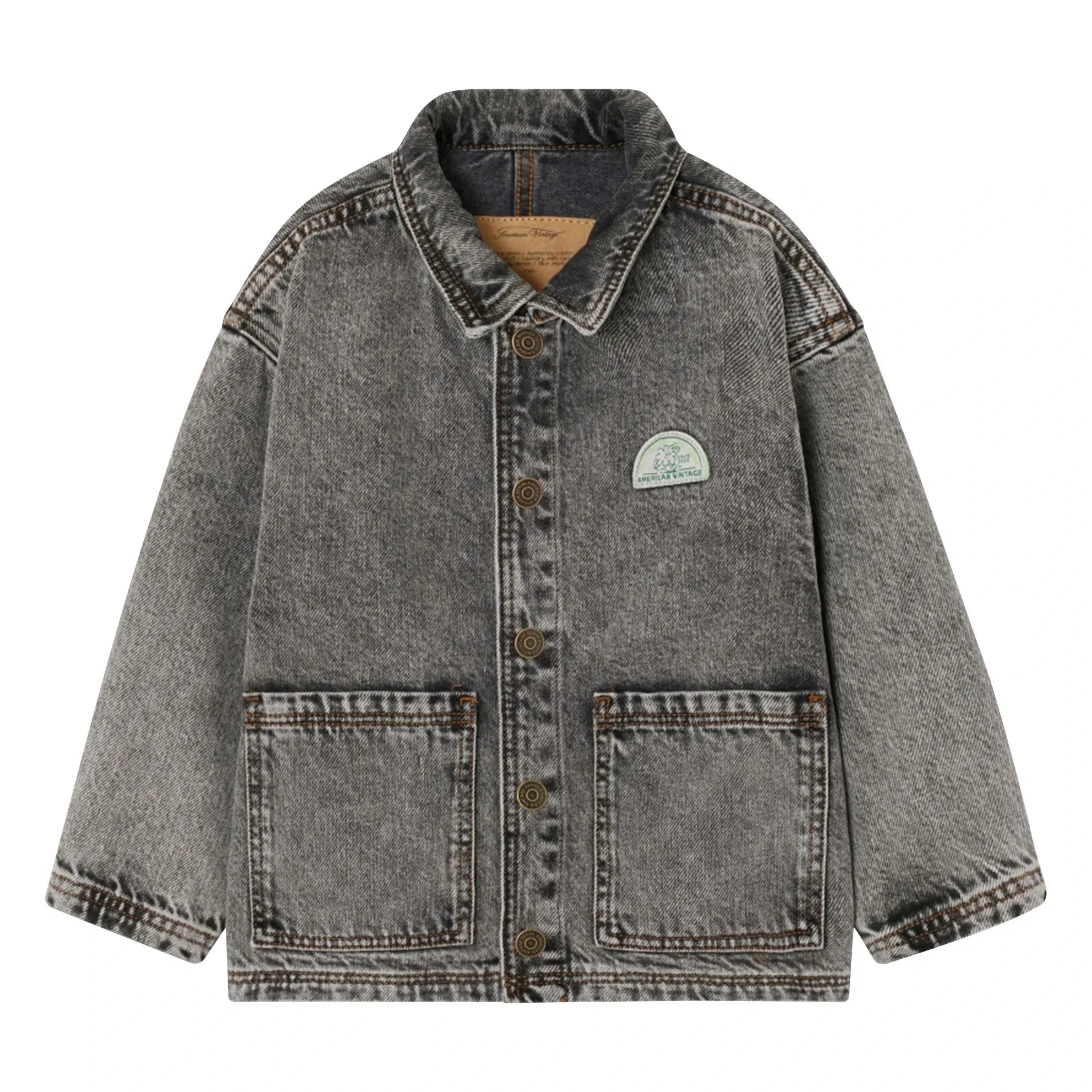 American Vintage - Yopday Kot Ceket | Koyu Gri Kot