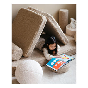 Wigiwama - Modular Plush Sofa | Beige