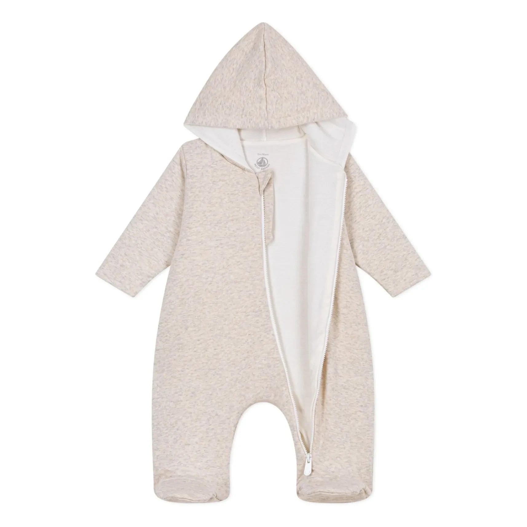 Petit Bateau - Pilote Organik Pamuk | Heather bej