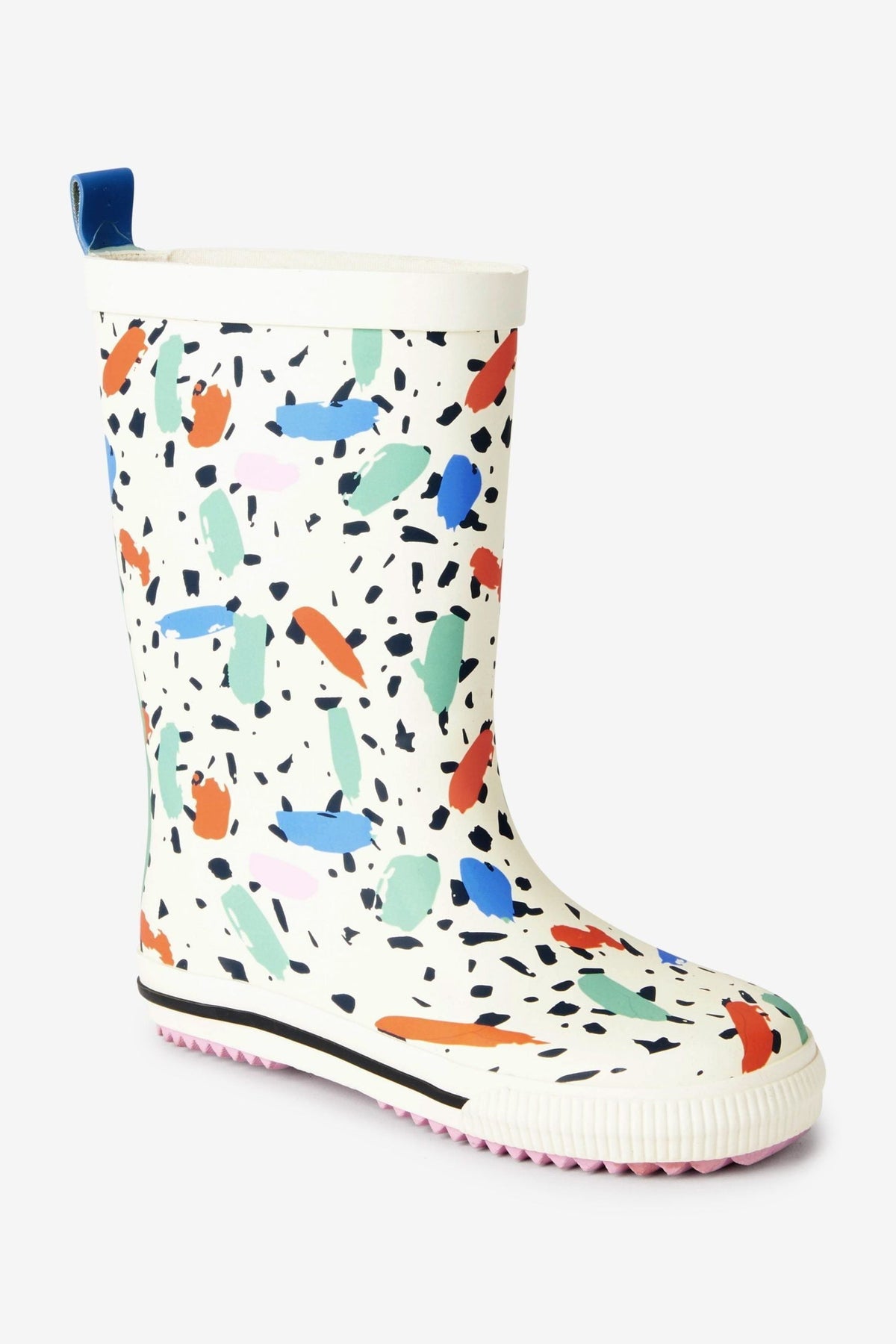Dinossi – Regenstiefel für Mädchen mit Konfetti-Print – 30,5 