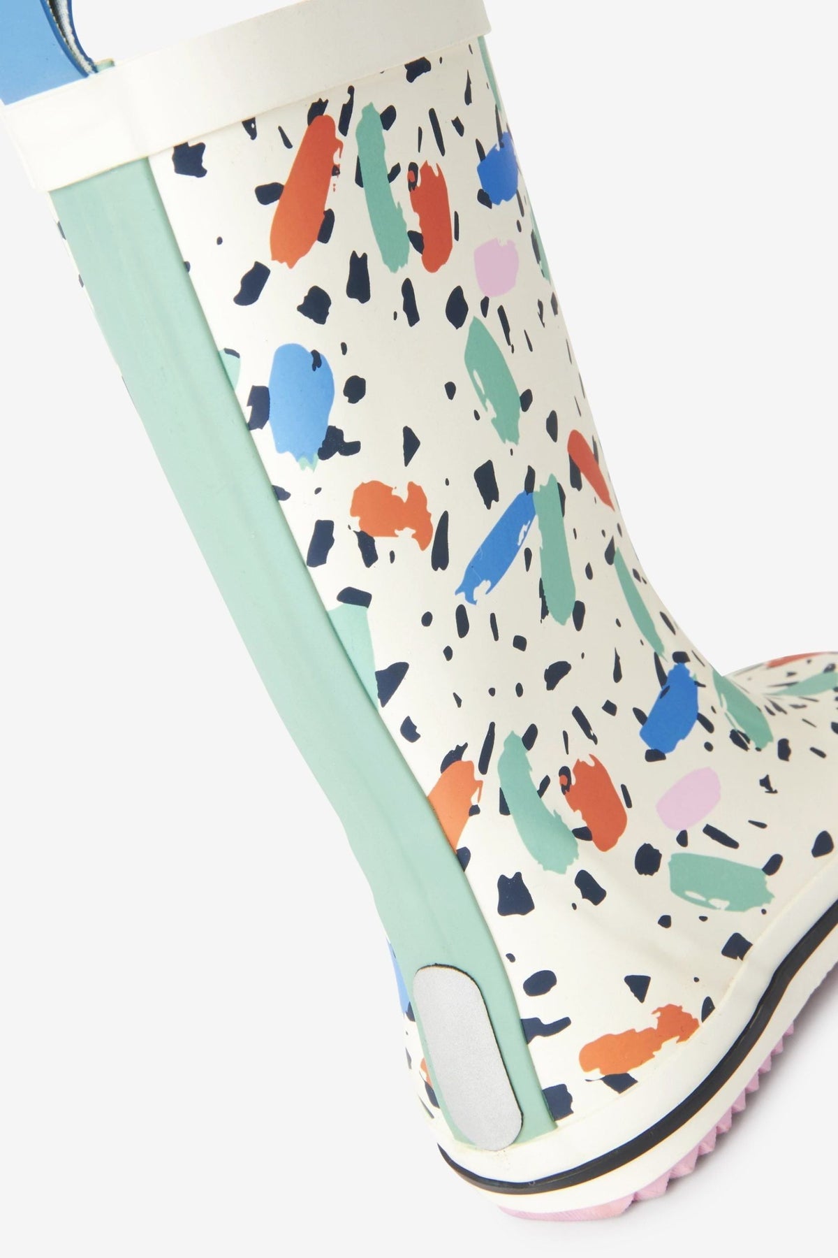 Dinossi - Confetti Printed Girls Rain Boots - 30.5 