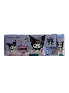 Dinossi Kuromi - Automatic Double Compartment Pencil Case
