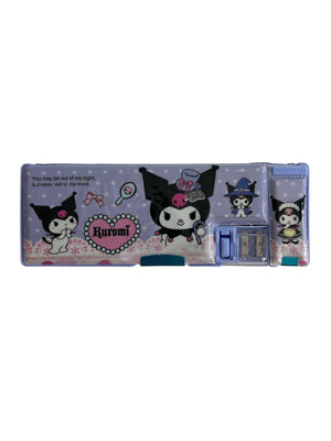 Dinossi Kuromi - Automatic Double Compartment Pencil Case