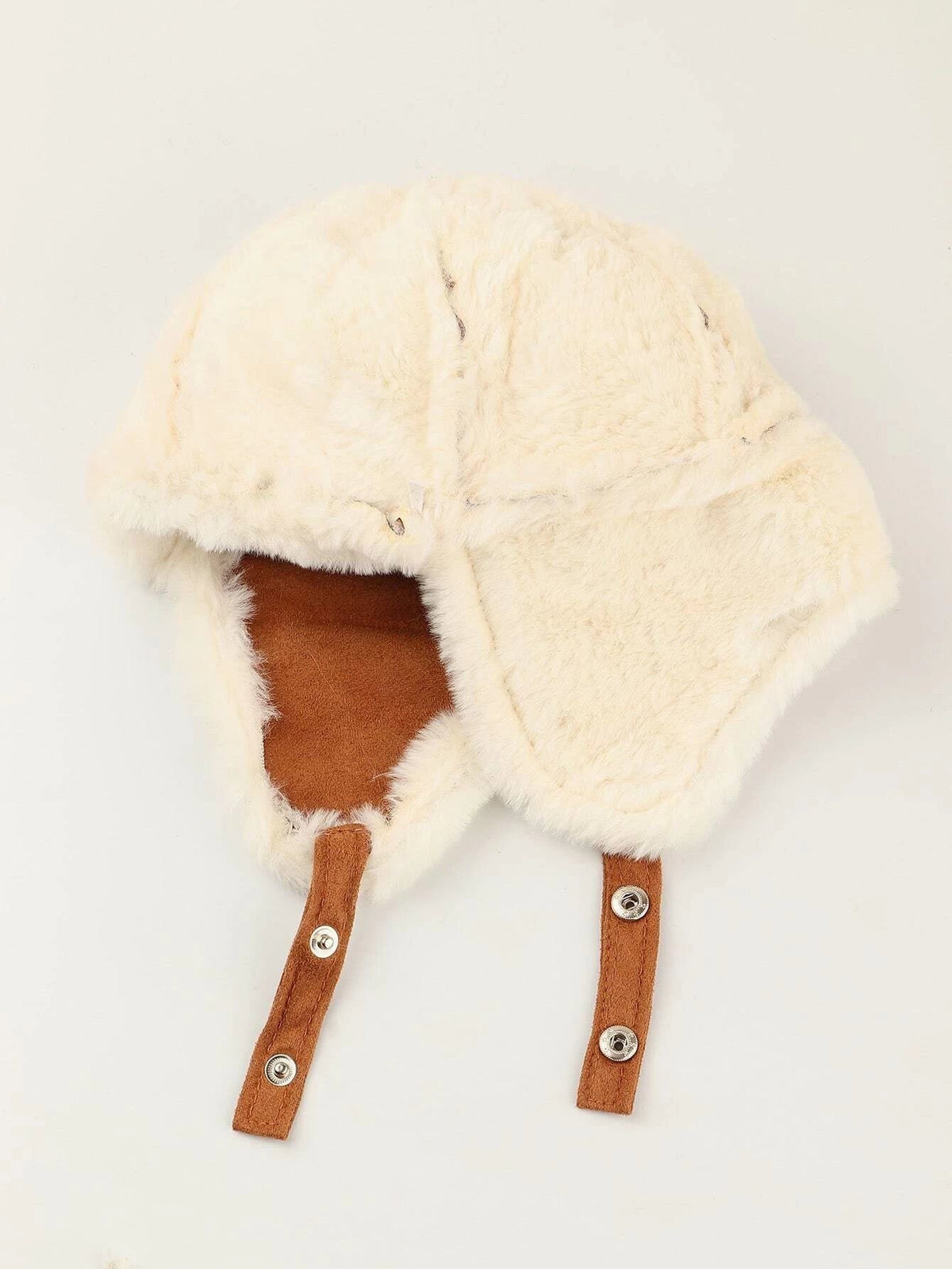 Dinossi - Polar Fur Pompom Pilot Child Hat 