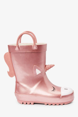 Dinossi - Unicorn Girl Rain Boots - 30.5 