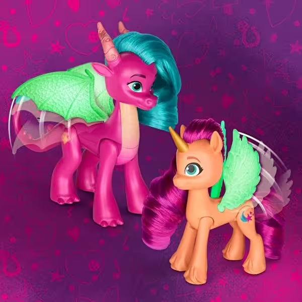 Disney - My Little Pony Dragon Light Reveal Juguetes de figuras