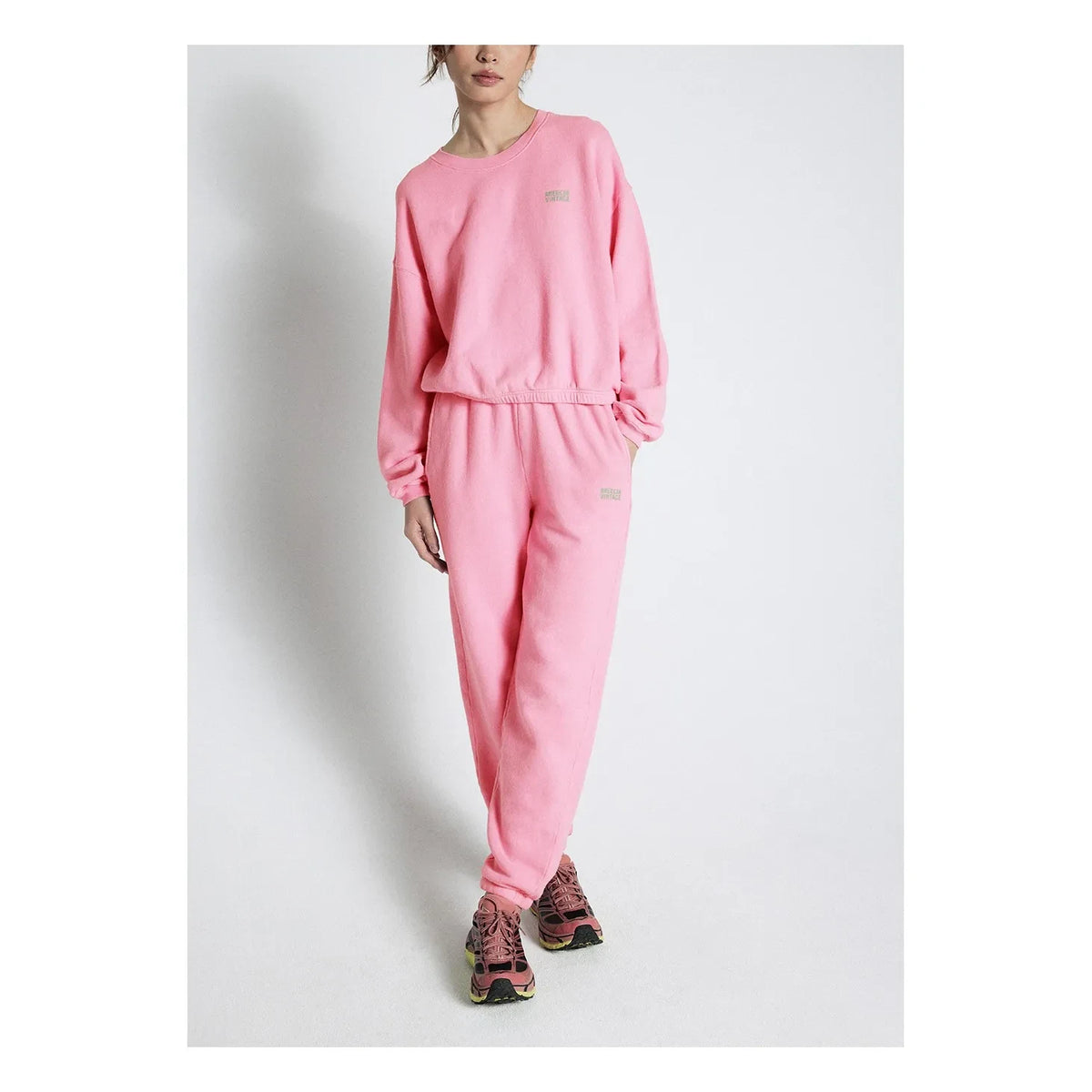 American Vintage - Izubird Pamuklu Jogger | Cherry Wood