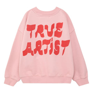 True Artist - Sweat N°11 True Artist Organik pamuk | Soluk Pembe