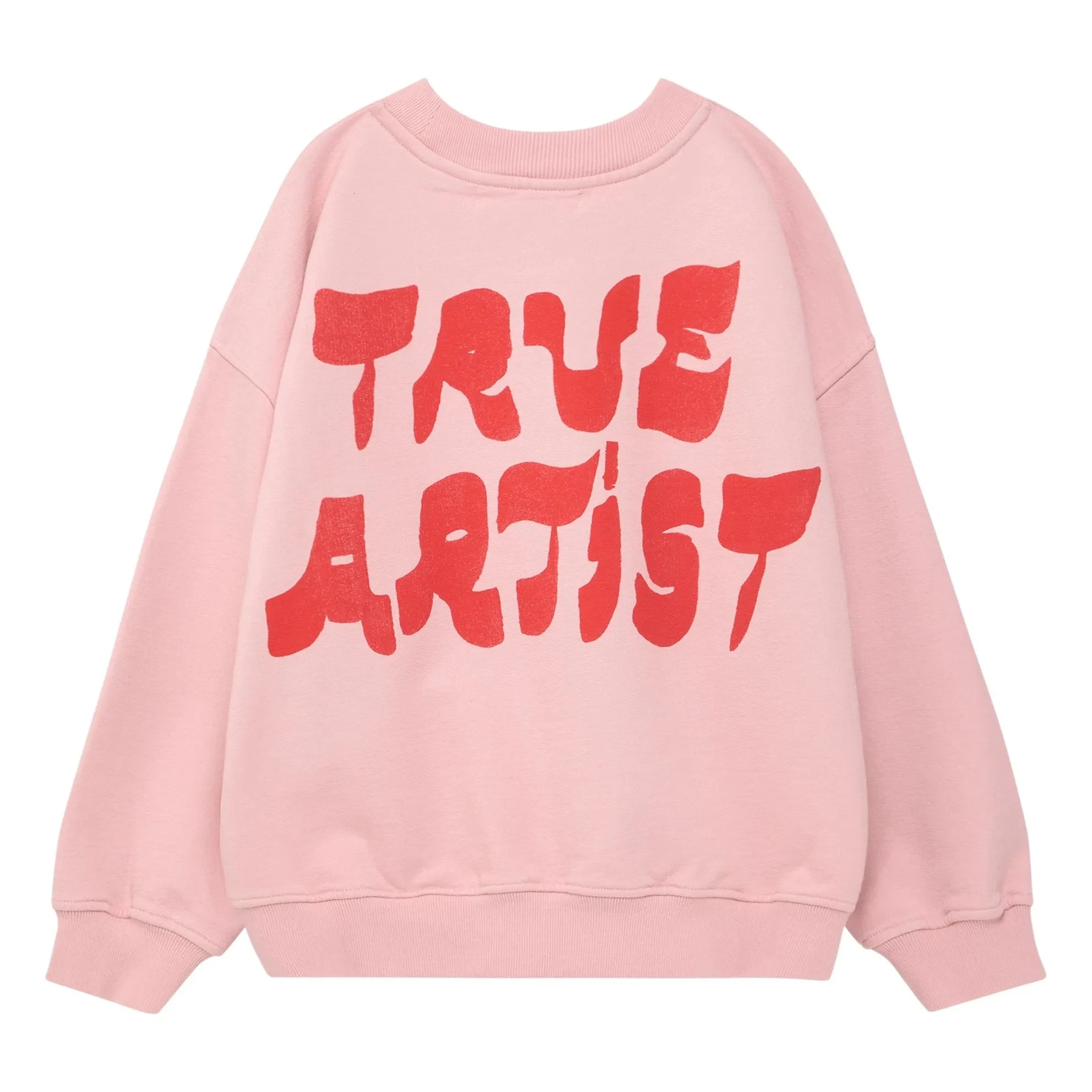 True Artist - Sweat N°11 True Artist Organik pamuk | Soluk Pembe