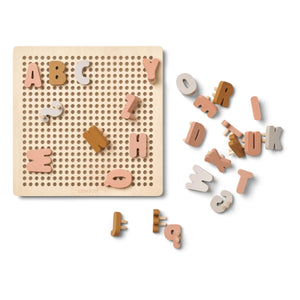 Liewood - Alphabet Ainsley | Tuscany rose multi mix