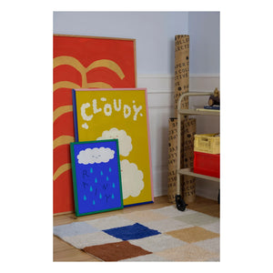 Mado - Rainy Poster | Blau