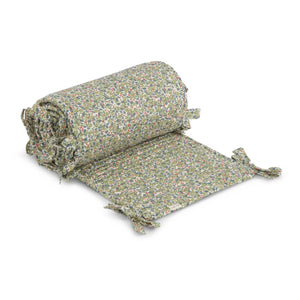 Konges Sløjd - Organic Cotton Flower Garden Baby Comforter | Green