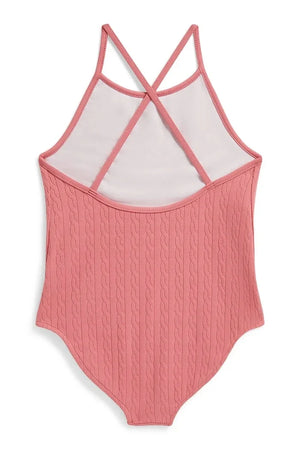 Traje de baño de una pieza para niños de Polo Ralph Lauren