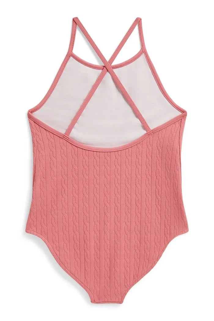 Traje de baño de una pieza para niños de Polo Ralph Lauren