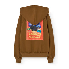 The Animals Observatory - Sudadera Beaver | Marrón