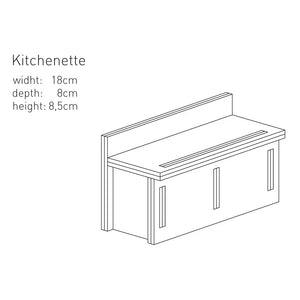 Koko Cardboards - Juguete de cocina de cartón | Rosa