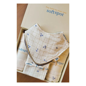 Soft Spot - Geburtsgeschenkset Blueberries