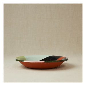 Rosi Mistou - Terracotta Salad Bowl | Navy Blue