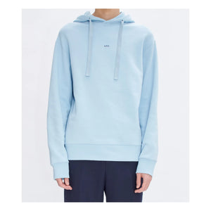 A.P.C. - Larry Hoodie Organik pamuk | Açık mavi