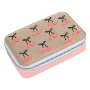Jeune Premier - Cherry Pompon Large Case | Gold