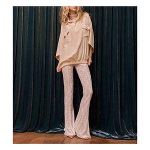 Mes Demoiselles - Bobie Silk Blouse | Nude