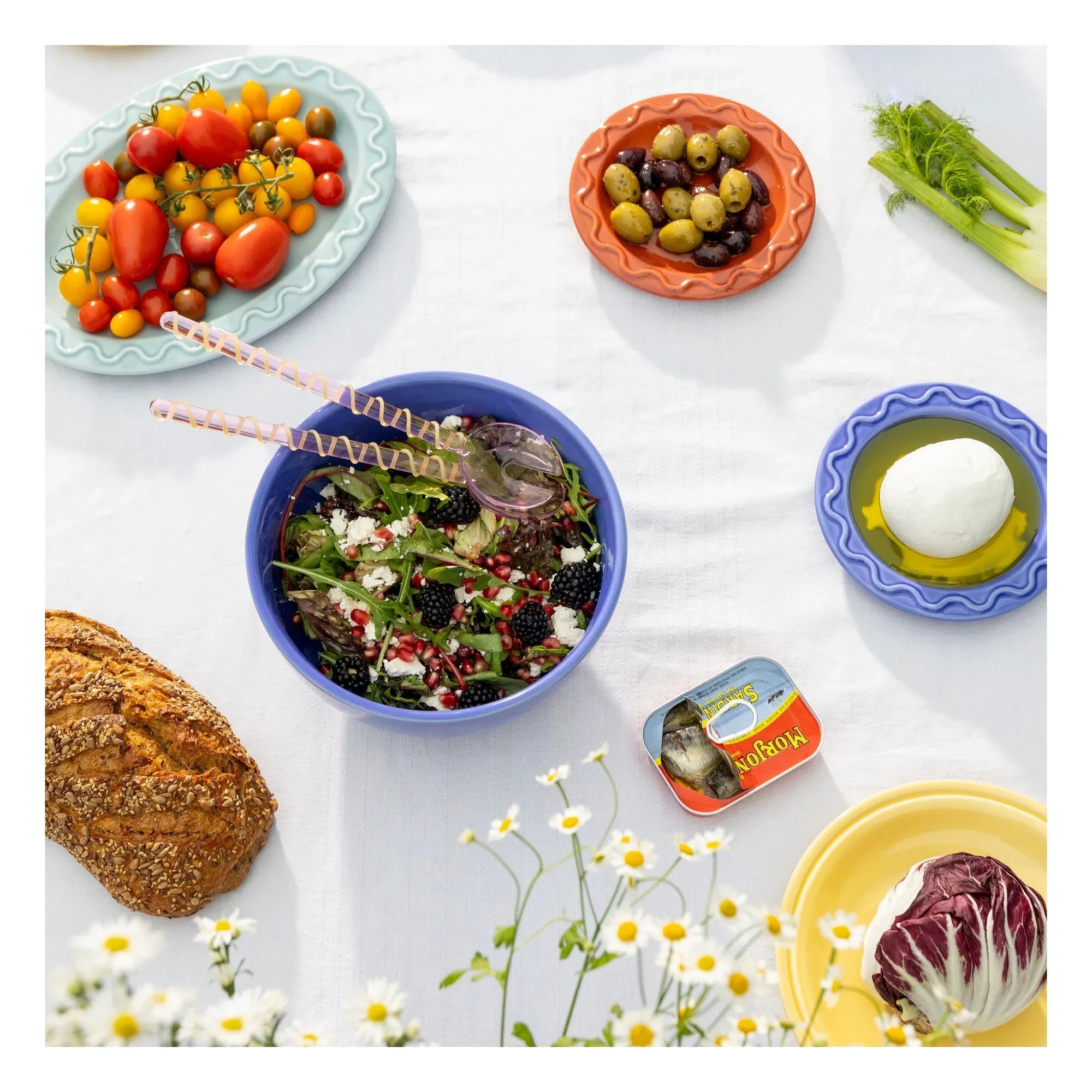 &Klevering - Mochi tabaklar - 2'li Set | Sarı