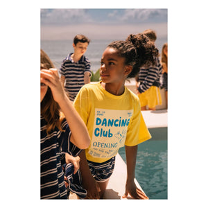 We Are Kids - Dylan Dancing Club Tişört Organik pamuk | Sarı