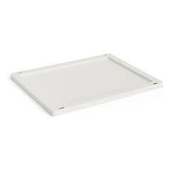 Hay - Crate foldable storage box with rectangular lid | White