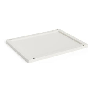 Hay - Crate foldable storage box with rectangular lid | White