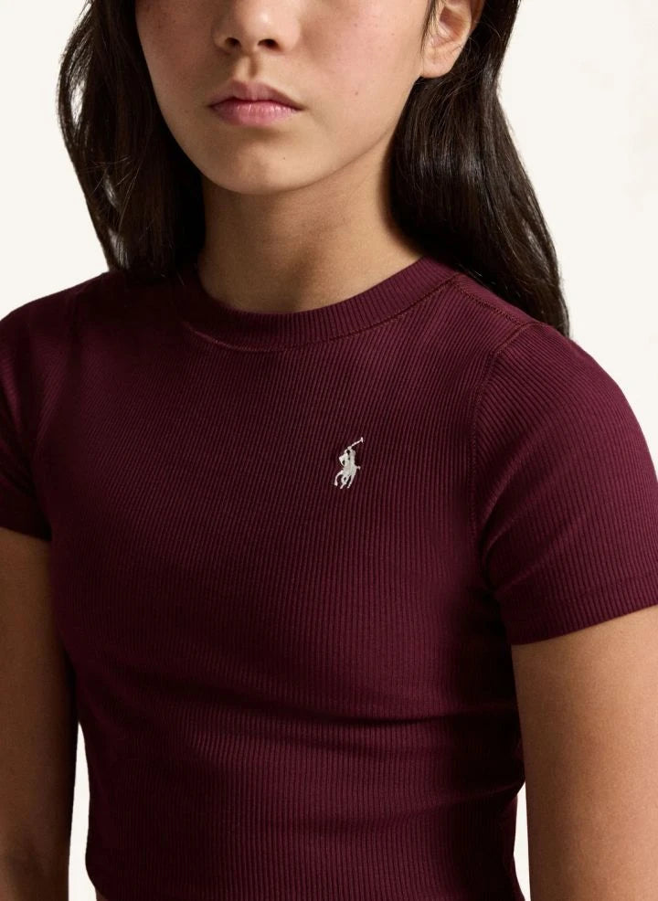 Ralph Lauren - Logo T-Shirt | Burgunder